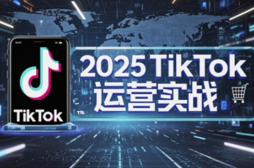 2025TikTok电商运营，掌握TikTok店铺运营核心技巧，实现低成本高转化-鑫锐轻创终点站