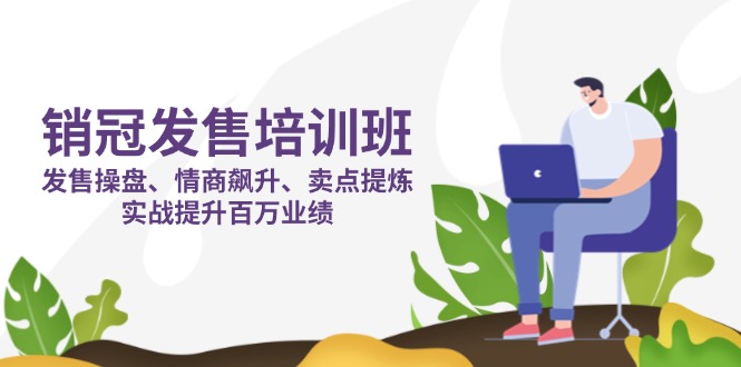 (14203期)销冠 发售培训班:发售 操盘+情商 飙升+卖点 提炼,实战提升百万业绩-鑫锐轻创终点站